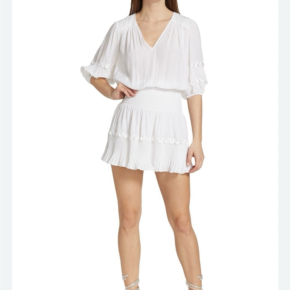 Ramy Brook Angelica Embellished Mini Dress